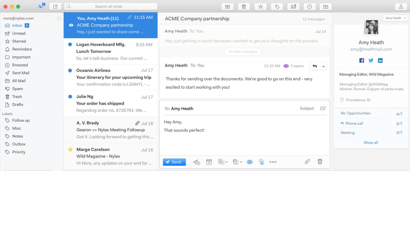 great email app for mac